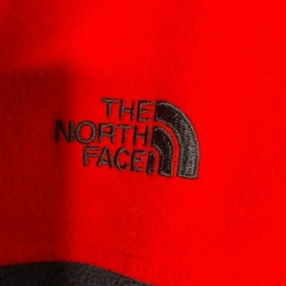 The North Face Full Zip Fleece Jacket Coat‎ Boys Men Size XL(18/20) Red/Blue